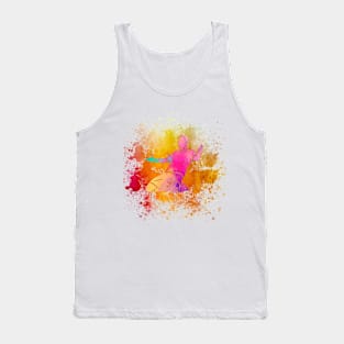 football watercolor Tank Top